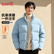 班尼路（Baleno）棉服男款秋冬季加厚立領(lǐng)面包服男士保暖棉衣男棉襖加絨外套男上裝