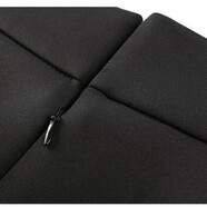 贏(yíng)鎮黑色半身裙秋冬短裙腰蓬蓬裙女大碼半裙太空棉裙子百褶蓬蓬傘裙 黑色 XS _80-90斤