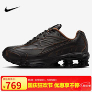 耐克男子休閑鞋 SHOX RIDE 2 PRM運動鞋HV4447-010黑棕42