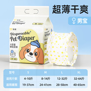 胖 東來(lái)品質(zhì)寵物尿不濕狗狗尿不濕公狗紙尿褲尿片母狗生理褲小狗 【干爽】男寶 L碼  (建議12-32斤) 店長(cháng)強推7包【共70片裝】【享6.5折優(yōu)惠】