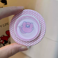 中掌柜蒙奇奇聯(lián)名泡泡騷強力磁吸手機殼磁吸支架可伸縮氣囊啪嗒適用蘋(píng)果iPhone16promax/15pro/14/13防摔 5捏捏蒙奇奇支架套裝帽+磁吸底座 iPhone16