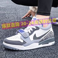 耐克（NIKE）男鞋 2025秋季新款A(yù)J312運動鞋時尚休閑鞋 AJ312/彗星紫-調(diào)色灰/翻毛皮元素 42