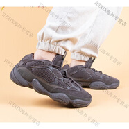 阿迪達斯 （adidas）Yeezy 500 全黑武士 黑魂 椰子 跑步鞋 F36640官方 F36640《現(xiàn)貨》 41