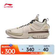 李寧（LI-NING）2024年男子反伍暴風(fēng)2024籃球鞋 ABFU017-4 41