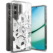 RingKe韓國適用于三星s25ultra手機殼s24新款全包軍工 FUSIONDESIGN系列【首爾設計-白】 三星GalaxyS25Ultra