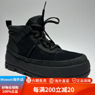UGG秋秋冬秋冬男士純色系帶短款馬丁靴輪胎休閑靴 1158214 BLK黑色  41 鞋內長(cháng)26cm_適合瘦腳同運動(dòng)鞋
