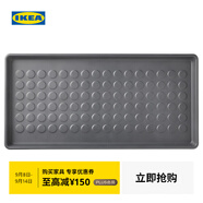 宜家（IKEA）BAGGMUCK 貝格馬克塑料鞋墊室內(nèi)戶外輕便耐用易清潔 灰色71x35cm