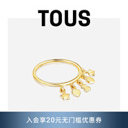 TOUS  桃絲熊COOLJOY戒指925銀鍍金氣質指環(huán)女情侶禮物 12