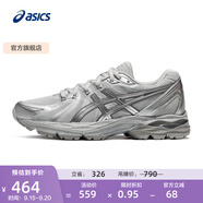 亞瑟士ASICS緩震跑鞋女鞋網(wǎng)面跑步鞋耐磨運動鞋 GEL-FLUX CN 灰色/銀色 40.5