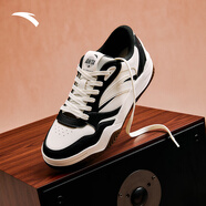 安踏波浪4.0丨板鞋男潮流撞色低幫休閑百搭滑板鞋增高小白鞋運動(dòng)鞋