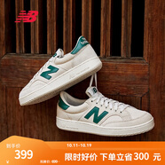 NEW BALANCE NB 官方板鞋男鞋女鞋休閑低幫復古透氣運動鞋CTC系列 綠標-米灰色 【中性】PROCTCCG 42.5 (中性腳長27cm)