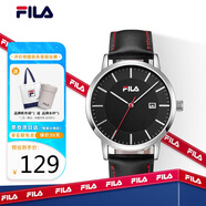 斐樂（FILA）手表男款針扣式皮革表帶男士時(shí)尚運(yùn)動(dòng)石英學(xué)生手表 FLM38-793-001