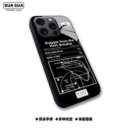 NBA經(jīng)典戰術(shù)庫里湯普森詹姆斯手機殼保護套蘋(píng)果17vivo小米華為opp 尼克斯的致命一擊 升級版水凝殼（手機型號留言客服