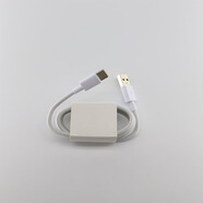 18W快充3C認證充電器適用OPPOVIVIO手機USB充電快充認證 USB轉Type-C快充線(xiàn) 白色 1米