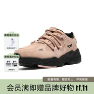 普尼【明星同款】男女復古時尚慢跑鞋運動時尚老爹鞋14M1MD12 粉/女 39