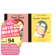 小人物大夢想 2冊 Little People Big Dreams  進口英文原版繪本 英文原版兒童啟蒙繪本 英語啟蒙勵志插畫名人傳記 綠山墻