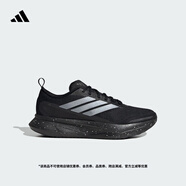 adidas JogIt M體測跑鞋男子新款阿迪達斯官方JR0863   黑色/亮金屬鐵灰/白色   43