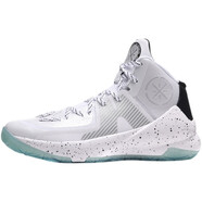 李寧籃球鞋減震隊(duì)尚3.5韋德之道男鞋透氣耐磨減震比賽運(yùn)動(dòng)鞋回彈球鞋 白/黑(131) 39