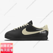 耐克（NIKE）正品  Cortez Unlocked阿甘鞋 男女情侶定制休閑鞋官方旗艦正品 黑色椰奶 40