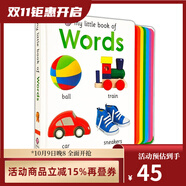 英文原版 Pop and Play Pop Flip Cook 烹飪 立體操作書 低幼基礎(chǔ)事物認知啟蒙 親子互動 Roger Priddy 綠山墻 My Little Book of Words