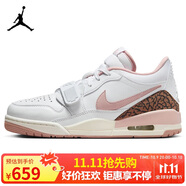 耐克NIKE休閑鞋女喬丹AJ312 LEGACY 312運動鞋F(xiàn)Q7827-116白/淺粉37.5