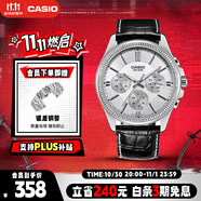 卡西歐（CASIO）手表男士運動考試石英學生日韓腕表送男友禮物MTP-1375L-7A