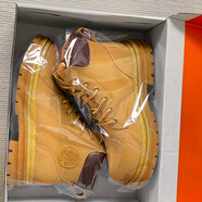 賽諾楓馬丁靴男款高幫英倫風(fēng)大黃靴戶(hù)外厚底男靴子加絨雪地靴情侶登山鞋 經(jīng)典黃棕【牛皮旗艦版】 40 男碼