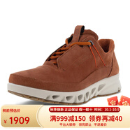 ECCO愛(ài)步男鞋新款防水透氣休閑鞋厚底時(shí)尚男鞋 翱翔系列880124 棕色-02053 42