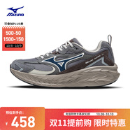 美津濃（MIZUNO）復古透氣輕量男女跑步鞋跑鞋運動(dòng)鞋 ASTRO LS 04/城市灰 42.5