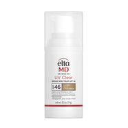 Elta MD SPF46有色面部防曬乳 氧化鋅無(wú)油配方 敏感肌痘肌適用 煙酰胺 有色 0.5 盎司 0.5 Fl.Oz (約 14 ml) * 1 件裝