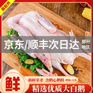 頤鄉(xiāng)情現(xiàn)殺大鵝農(nóng)家散養(yǎng)大白鵝整只土鵝冷凍鵝肉生鮮五谷喂養(yǎng)節(jié)日禮盒 農(nóng)家大鵝凈重4-5斤/只料包+鮮參