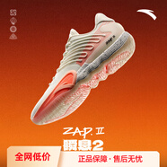 安踏（ANTA）瞬息2專(zhuān)業(yè)籃球鞋男氮科技緩震突破迪溫琴佐同款專(zhuān)業(yè)低幫運動(dòng)鞋男 象牙白-2 252 39