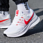 耐克（NIKE）男鞋 2025新款秋季運(yùn)動(dòng)鞋輕便舒適緩震耐磨日常跑步鞋男 白色紅勾-109 39