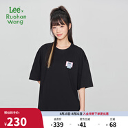 Leex【Ruohan Wang聯(lián)名系列】商場同款25春夏新舒適版男女款短T