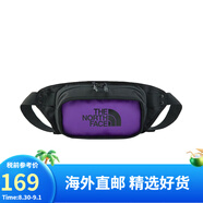 the North Face 北面美版腰包通用運動斜跨包胸包3L EXPLORE HIP PACK S96-紫/黑色 均碼