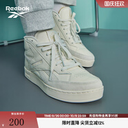 Reebok銳步官方復古板鞋男女款Club C Form Hi高板GY0036 GY0036 36.5