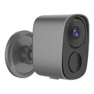 德施曼智能攝像頭 4G低功耗終身免流量 家用攝像機 磁吸免打孔 智能安防設(shè)備  監(jiān)控設(shè)備 B10 B10（灰色）+256G內(nèi)存卡