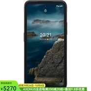 諾基亞（NOKIA）XR20 智能手機新款6.67英寸4 8MP雙攝像頭 雙卡6+128G IP68 黑色 側(cè)面指紋傳感器和生物識別面部解鎖