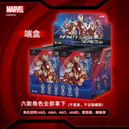 TKHE鋼鐵俠M3手辦盲盒拼裝玩具泛樂(lè )漫威周邊模型男孩生禮物 整套裝不重復6個(gè)約16cm 拼裝盲盒隨機發(fā)外包裝拆封后不可退換