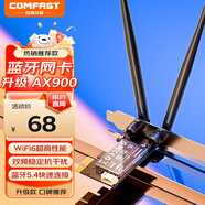 COMFAST CF-AX90 PCIE無(wú)線(xiàn)網(wǎng)卡WIFI6藍牙5.4二合一WiFi6雙頻5G AX900臺式機電腦內置發(fā)射網(wǎng)絡(luò )接收器高速
