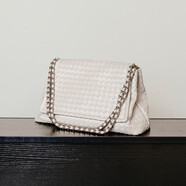 海青藍 CYANINE SEA奢侈包包女款2025托特包女士手提單肩斜挎包生日禮物送女友老婆 米白色 品牌禮盒裝