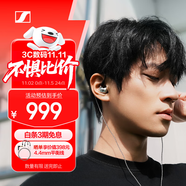 森海塞爾（Sennheiser）IE200 東方銀韻版 有線耳機(jī)HIFI入耳式高保真音樂耳機(jī) 游戲耳機(jī) 銀色 雙11推薦