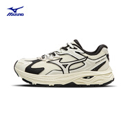 美津濃（MIZUNO）【RACER S】軟底輕便運動跑步鞋男女同款緩震透氣休閑慢跑鞋 03/熊貓色 36 (225mm)
