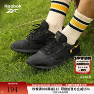 Reebok銳步官方男女款CLASSIC LEATHER黑武士美拉德休閑復(fù)古跑鞋 100032804 36 (23.5cm),US:5