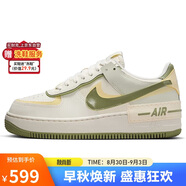 耐克NIKE七夕情人節禮物女空軍一號 AF1運動(dòng)鞋FN6335-101果綠40