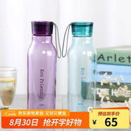 樂扣樂扣（LOCK&LOCK）ECO戶外運(yùn)動(dòng)水杯戶外便攜塑料水壺男女杯子兩件套（550ml*2） 