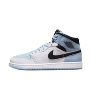 耐克（NIKE）Air Jordan 1 Mid AJ1藍白色中筒復(fù)古防滑耐磨籃球鞋  DV1308-104 DV1308-104  35.5