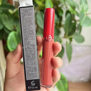 阿瑪尼持色 啞光 唇膏 紅管 絲絨 緞光 唇釉 口紅 專柜簡裝配件 啞光唇釉321豆沙蜜桃裸*效期27-3