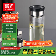 富光尚宇系列單層悶茶玻璃杯 男女士水杯 高硼硅玻璃杯子泡茶杯600ml