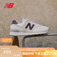 NEW BALANCE休閑鞋女鞋復古舒適夏季透氣輕便百搭運動鞋574系列WL574RCF 35